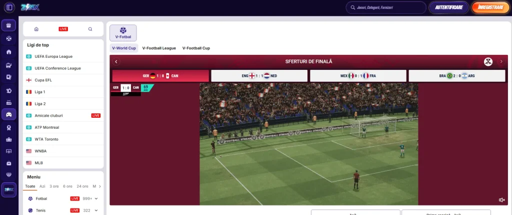 Zinx - Sporturi virtuale